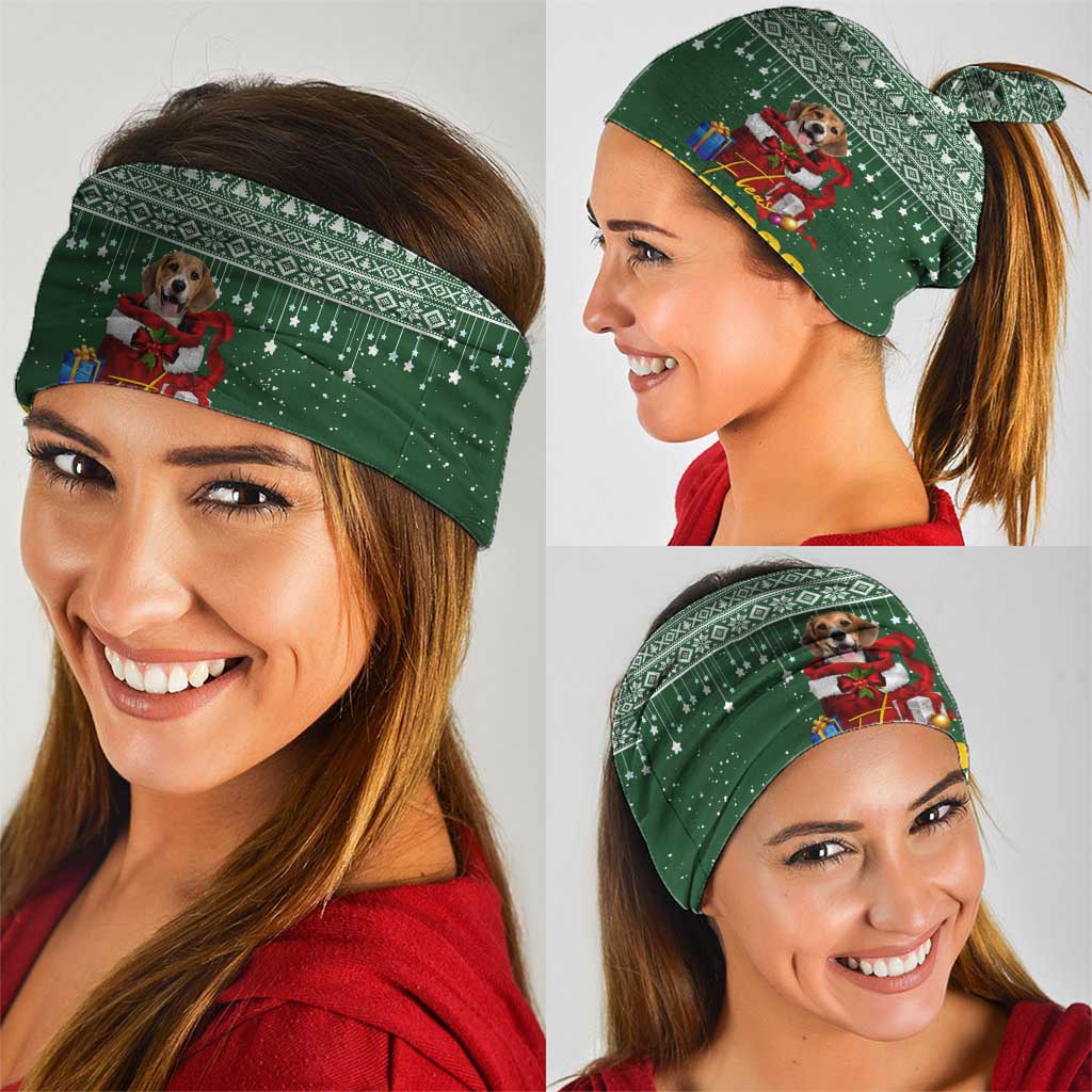 Funny Christmas Gift Beagle Christmas Neck Gaiter Xmas Holiday Patterns - Wonder Print Shop