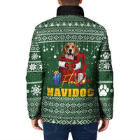 Funny Christmas Gift Beagle Christmas Padded Jacket Xmas Holiday Patterns - Wonder Print Shop
