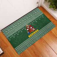 Funny Christmas Gift Beagle Christmas Rubber Doormat Xmas Holiday Patterns - Wonder Print Shop