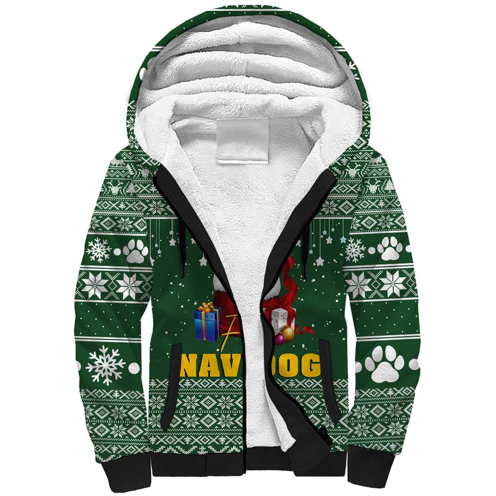 Funny Christmas Gift Beagle Christmas Sherpa Hoodie Xmas Holiday Patterns - Wonder Print Shop