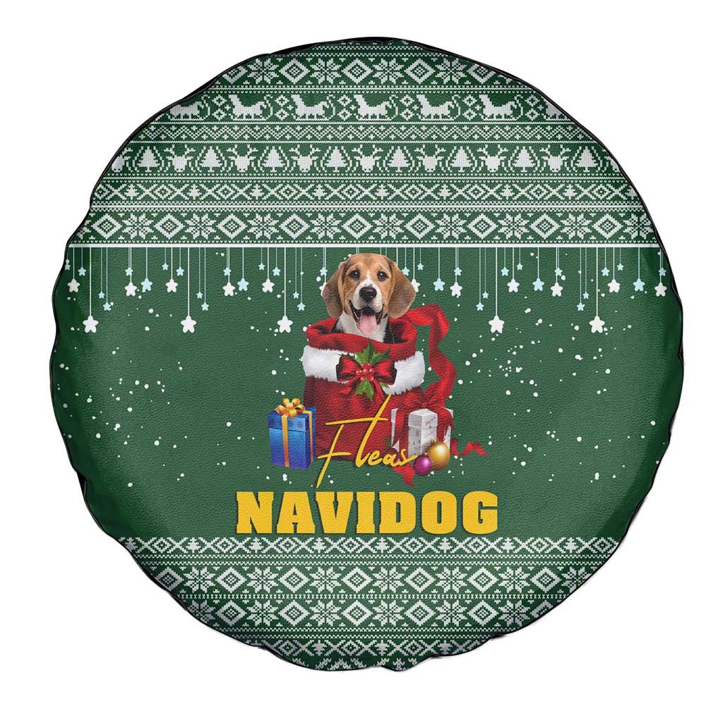 Funny Christmas Gift Beagle Christmas Spare Tire Cover Xmas Holiday Patterns - Wonder Print Shop