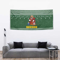 Funny Christmas Gift Beagle Christmas Tapestry Xmas Holiday Patterns - Wonder Print Shop