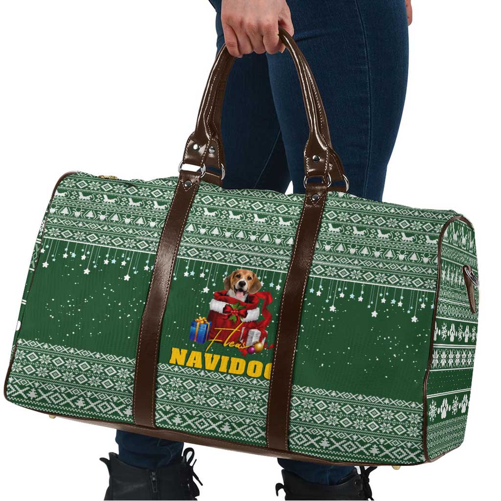 Funny Christmas Gift Beagle Christmas Travel Bag Xmas Holiday Patterns - Wonder Print Shop