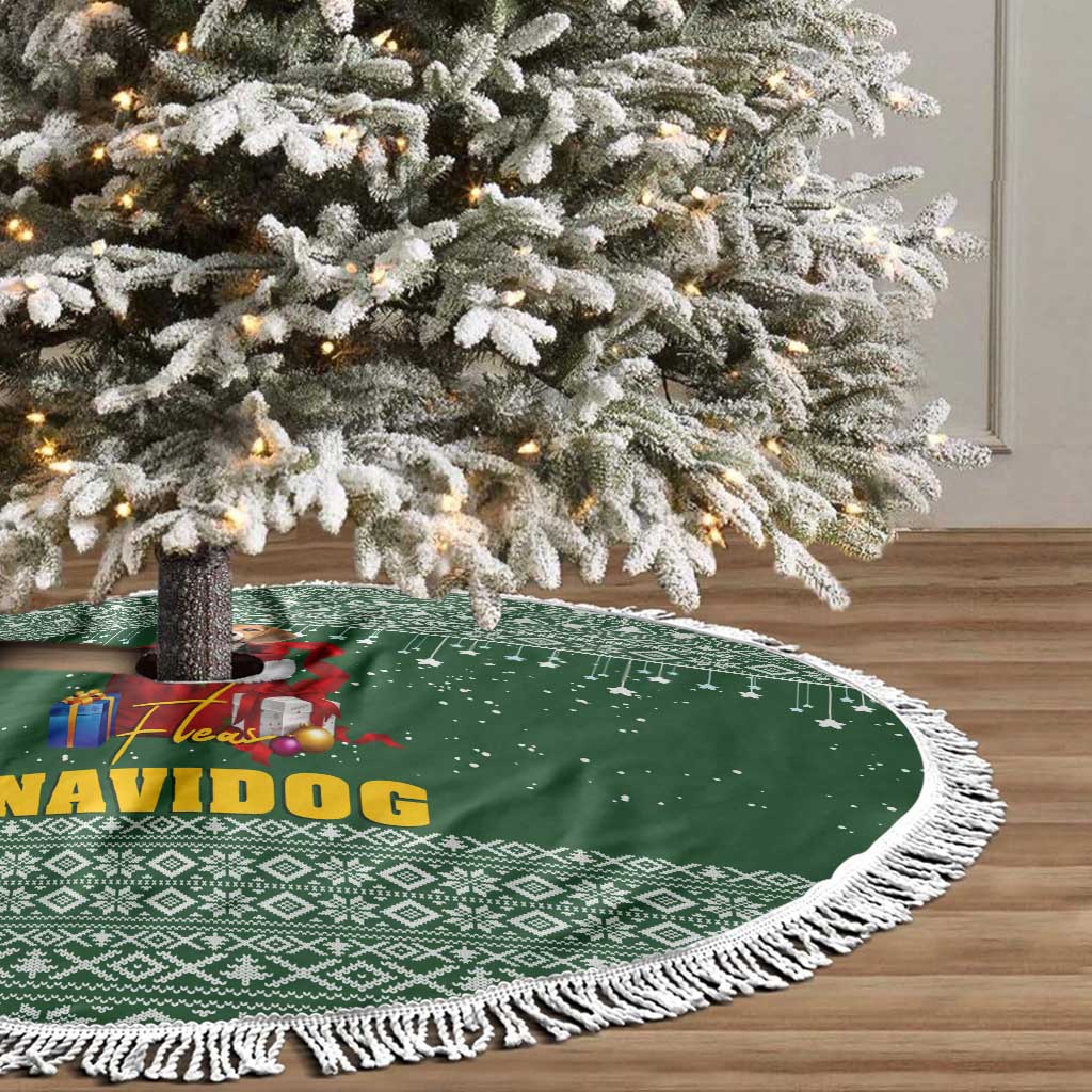 Funny Christmas Gift Beagle Christmas Tree Skirt Xmas Holiday Patterns - Wonder Print Shop