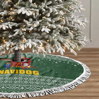Funny Christmas Gift Beagle Christmas Tree Skirt Xmas Holiday Patterns - Wonder Print Shop