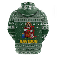 Funny Christmas Gift Beagle Christmas Zip Hoodie Xmas Holiday Patterns - Wonder Print Shop