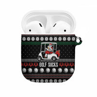 Golf Sucks Christmas AirPods Case Xmas Holiday Patterns - Wonder Print Shop