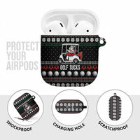Golf Sucks Christmas AirPods Case Xmas Holiday Patterns - Wonder Print Shop