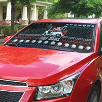 Golf Sucks Christmas Auto Sun Shade Xmas Holiday Patterns - Wonder Print Shop