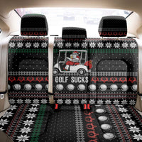 Golf Sucks Christmas Back Car Seat Cover Xmas Holiday Patterns - Wonder Print Shop