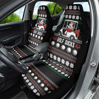 Golf Sucks Christmas Car Seat Cover Xmas Holiday Patterns - Wonder Print Shop