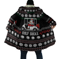 Golf Sucks Christmas Cloak Xmas Holiday Patterns - Wonder Print Shop