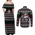 Golf Sucks Christmas Couples Matching Off Shoulder Maxi Dress and Long Sleeve Button Shirt Xmas Holiday Patterns - Wonder Print Shop