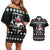 Golf Sucks Christmas Couples Matching Off Shoulder Short Dress and Hawaiian Shirt Xmas Holiday Patterns - Wonder Print Shop