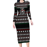 Golf Sucks Christmas Family Matching Long Sleeve Bodycon Dress and Hawaiian Shirt Xmas Holiday Patterns - Wonder Print Shop