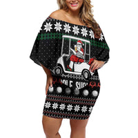 Golf Sucks Christmas Family Matching Off Shoulder Short Dress and Hawaiian Shirt Xmas Holiday Patterns - Wonder Print Shop