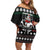 Golf Sucks Christmas Family Matching Off Shoulder Short Dress and Hawaiian Shirt Xmas Holiday Patterns - Wonder Print Shop