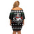 Golf Sucks Christmas Family Matching Off Shoulder Short Dress and Hawaiian Shirt Xmas Holiday Patterns - Wonder Print Shop