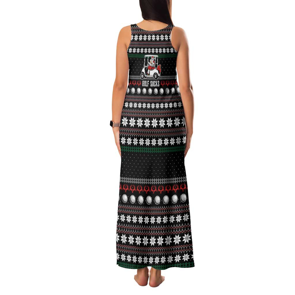 Golf Sucks Christmas Family Matching Tank Maxi Dress and Hawaiian Shirt Xmas Holiday Patterns - Wonder Print Shop