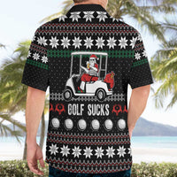 Golf Sucks Christmas Hawaiian Shirt Xmas Holiday Patterns - Wonder Print Shop