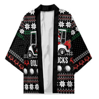 Golf Sucks Christmas Kimono Xmas Holiday Patterns - Wonder Print Shop