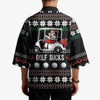 Golf Sucks Christmas Kimono Xmas Holiday Patterns - Wonder Print Shop