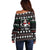 Golf Sucks Christmas Off Shoulder Sweater Xmas Holiday Patterns - Wonder Print Shop