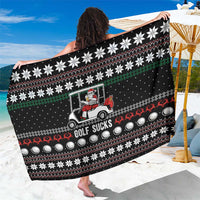 Golf Sucks Christmas Sarong Xmas Holiday Patterns - Wonder Print Shop