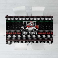 Golf Sucks Christmas Tablecloth Xmas Holiday Patterns - Wonder Print Shop