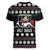 Golf Sucks Christmas Women V-Neck T-Shirt Xmas Holiday Patterns - Wonder Print Shop