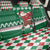 Golfer Santa Christmas Back Car Seat Cover Xmas Holiday Patterns - Wonder Print Shop