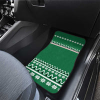Golfer Santa Christmas Car Mats Xmas Holiday Patterns - Wonder Print Shop