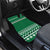 Golfer Santa Christmas Car Mats Xmas Holiday Patterns - Wonder Print Shop
