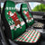 Golfer Santa Christmas Car Seat Cover Xmas Holiday Patterns - Wonder Print Shop