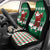Golfer Santa Christmas Car Seat Cover Xmas Holiday Patterns - Wonder Print Shop