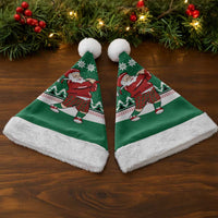 Golfer Santa Christmas Santa Hat Xmas Holiday Patterns - Wonder Print Shop