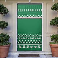 Golfer Santa Christmas Door Cover Xmas Holiday Patterns - Wonder Print Shop