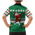 Golfer Santa Christmas Family Matching Mermaid Dress and Hawaiian Shirt Xmas Holiday Patterns - Wonder Print Shop