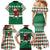 Golfer Santa Christmas Family Matching Mermaid Dress and Hawaiian Shirt Xmas Holiday Patterns - Wonder Print Shop
