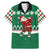 Golfer Santa Christmas Family Matching Mermaid Dress and Hawaiian Shirt Xmas Holiday Patterns - Wonder Print Shop