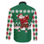 Golfer Santa Christmas Family Matching Mermaid Dress and Hawaiian Shirt Xmas Holiday Patterns - Wonder Print Shop