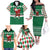 Golfer Santa Christmas Family Matching Off The Shoulder Long Sleeve Dress and Hawaiian Shirt Xmas Holiday Patterns - Wonder Print Shop