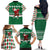 Golfer Santa Christmas Family Matching Off The Shoulder Long Sleeve Dress and Hawaiian Shirt Xmas Holiday Patterns - Wonder Print Shop