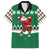 Golfer Santa Christmas Family Matching Off The Shoulder Long Sleeve Dress and Hawaiian Shirt Xmas Holiday Patterns - Wonder Print Shop