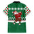 Golfer Santa Christmas Family Matching Off The Shoulder Long Sleeve Dress and Hawaiian Shirt Xmas Holiday Patterns - Wonder Print Shop