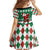 Golfer Santa Christmas Family Matching Off Shoulder Maxi Dress and Hawaiian Shirt Xmas Holiday Patterns - Wonder Print Shop