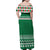 Golfer Santa Christmas Family Matching Off Shoulder Maxi Dress and Hawaiian Shirt Xmas Holiday Patterns - Wonder Print Shop
