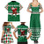 Golfer Santa Christmas Family Matching Summer Maxi Dress and Hawaiian Shirt Xmas Holiday Patterns - Wonder Print Shop