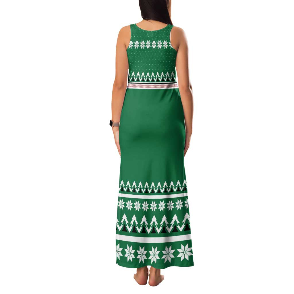 Golfer Santa Christmas Family Matching Tank Maxi Dress and Hawaiian Shirt Xmas Holiday Patterns - Wonder Print Shop