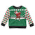 Golfer Santa Christmas Kid Ugly Christmas Sweater Xmas Holiday Patterns - Wonder Print Shop